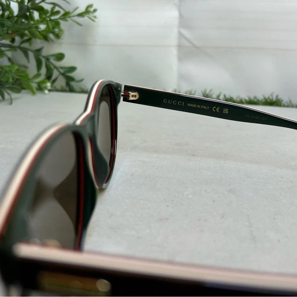 NEW GUCCI women GGO271S 002 Havana Tortoise Sunglasses 55-16-145mm NEW